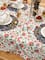 DII® Garden Floral Print Outdoor Tablecloth With Zipper 60 Round